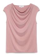 Rosemunde Rwbiarritz Ss Waterfall T-Shirt Rosa