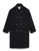 MOS MOSH Mmvenice Wool Coat Svart