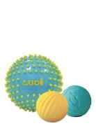 Ludi Sensory Ball Set Blå