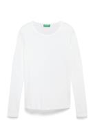 United Colors Of Benetton T-Shirt L/S Vit