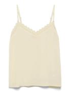 Lollys Laundry Vianell Top Sl Gul