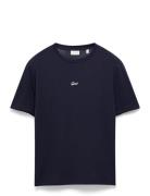 GANT Small Graphic T-Shirt Marinblå