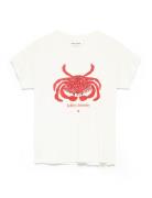 Lollys Laundry Romall Crab Tee Ss Vit