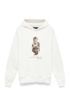 Polo Ralph Lauren Polo Bear Fleece Hoodie Vit