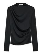 Rosemunde Rwbillie Ls Turtle Neck T-Shirt Svart