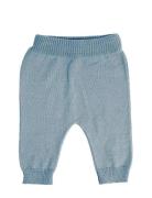 Smallstuff Pants, Flat Knit Merino Wool, Brown Blå