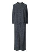 STUDIO FEDER Frida Pajama Marinblå
