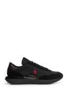 Polo Ralph Lauren Train 89 Suede & Oxford Sneaker Svart