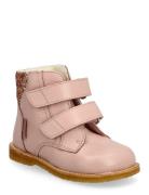 ANGULUS Boots - Flat - With Velcro Rosa