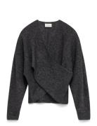 MSCH Copenhagen Mschzinelle Hope Wrap Pullover Grå