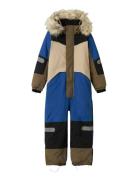 Name It Nmnstorm12 Ski Suit Block Fo Brun