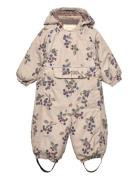 Petit Piao Ppdard Snowsuit Beige