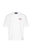 Polo Ralph Lauren Relaxed Fit Polo Sport Jersey T-Shirt Vit