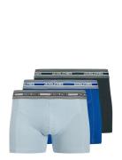 Jack & J S Jacleo Solid Trunks 3 Pack Jnr Blå