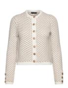 French Connection Janai Textured Cardigan Vit