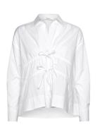 Selected Slfruna-Ally Ls Tie Top Ex Vit