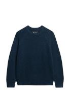 Superdry Chunky Raglan Jumper Marinblå
