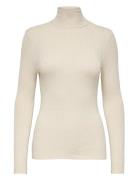 ONLY Onlkarol L/S Rollneck Pullover Knt Noos Kräm