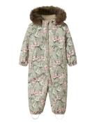 Name It Nmfsnow10 Suit Aop Fo Noos Grön
