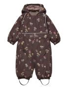 Petit Piao Ppdard Snowsuit Brun