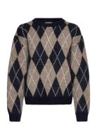 FREE/QUENT Fqgrsargyle-Pullover Multi/patterned
