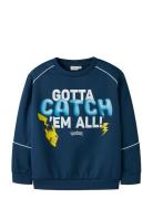 Name It Nkmsidney Pokemon Nreg Poly Sweat Sky Marinblå