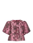 YAS Yasmarie 2/4 Bow Top - D2D Rosa