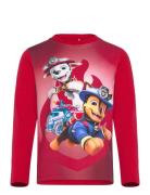 Minymo T-Shirt Ls Röd