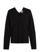 Calvin Klein Df Wool Blend Sweater Svart