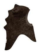 Huttelihut Balaclava Triangles Wool Brun