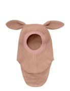 Huttelihut Balaclava Ears Wool Rosa