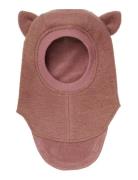 Huttelihut Balaclava Ears Wool Rosa