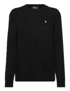 Polo Ralph Lauren Cable Wool-Cashmere Crewneck Sweater Svart