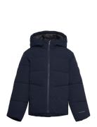 Jack & J S Jjglobal Puffer Jacket Mni Marinblå