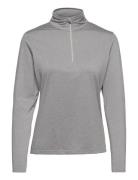 Abacus Lds Dunbar Halfzip Fleece Grå