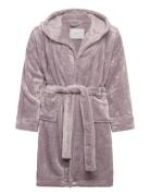 Rosemunde Kids Fleece Robe Lila