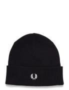 Fred Perry Classic Beanie Marinblå