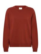 GANT Superfine Lambswool C-Neck Brun