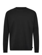 Jack & J S Jprblakole Ls Drop Needle Tee Styd Aw24 Svart