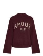 Noella Amour Club Knit Burgundy