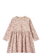 Wheat Jersey Dress L/S Sessa Rosa
