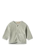 Wheat Sweat Cardigan Toto Grå