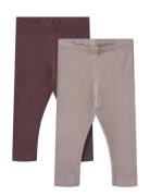 Wheat 2 Rib Leggings Maddy Lila