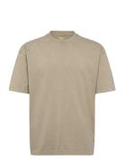 Hollister Heavy Weight Boxy T Shirt Beige