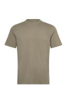 Hollister Classic Fit Knit T Shirt Khaki Green