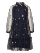 The New Tnrudelle L_S Dress Marinblå