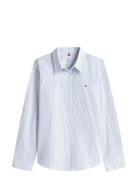 Tommy Hilfiger Ess Poplin Regular Shirt Blå