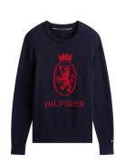 Tommy Hilfiger Gifting Crest Crew Neck Marinblå