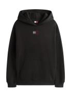 Tommy Jeans Tjw Rlx Party Flag Hoodie Ext Svart