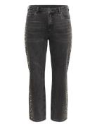 Kaffe Curve Kcpetri Straight Jeans Grå